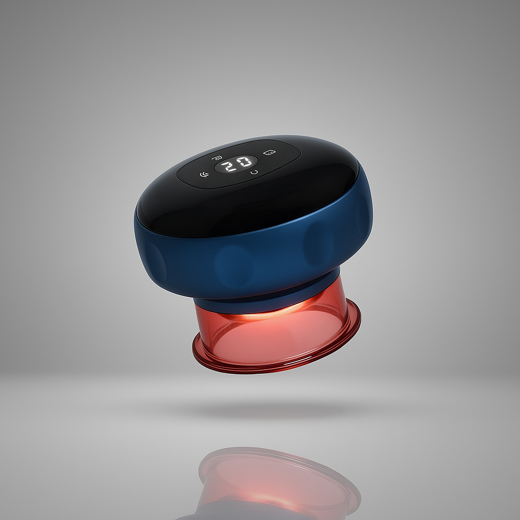 CUPMATIC™ – Slimme 3-in-1 Cupping, Gua Sha & Massage - CUPMATIC