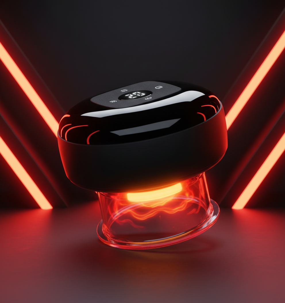 CUPMATIC™ – Slimme 3-in-1 Cupping, Gua Sha & Massage