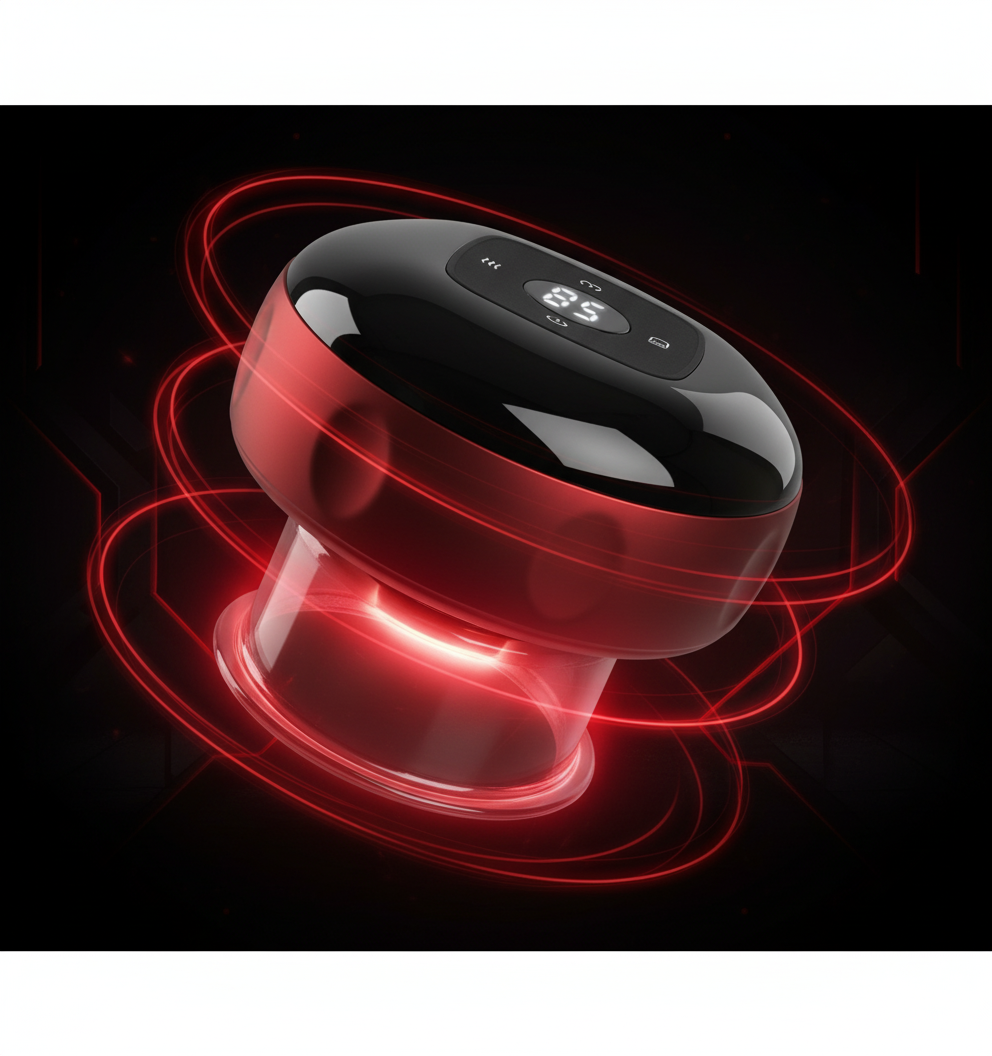 CUPMATIC™ – Slimme 3-in-1 Cupping, Gua Sha & Massage