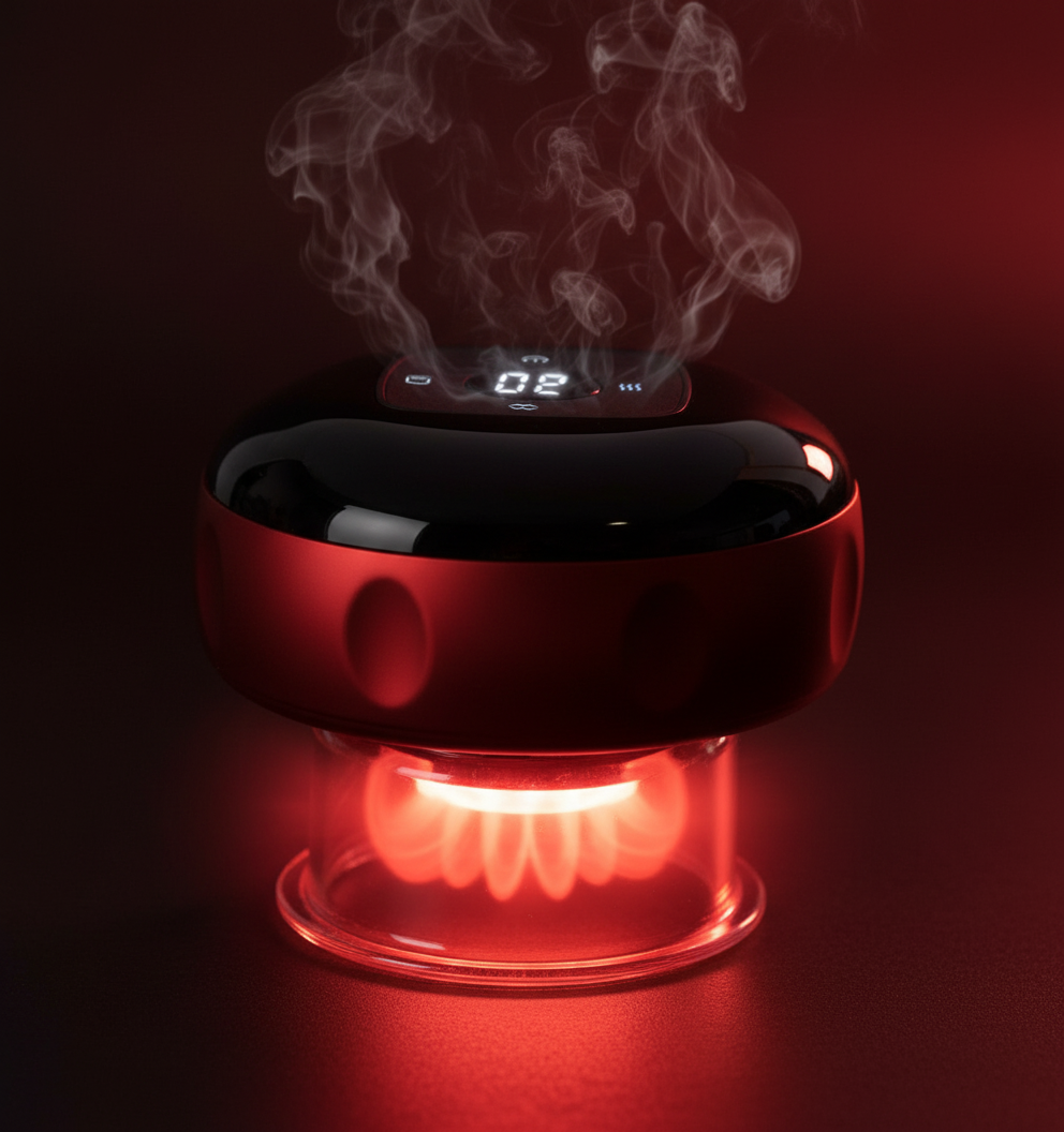 CUPMATIC™ – Slimme 3-in-1 Cupping, Gua Sha & Massage - CUPMATIC