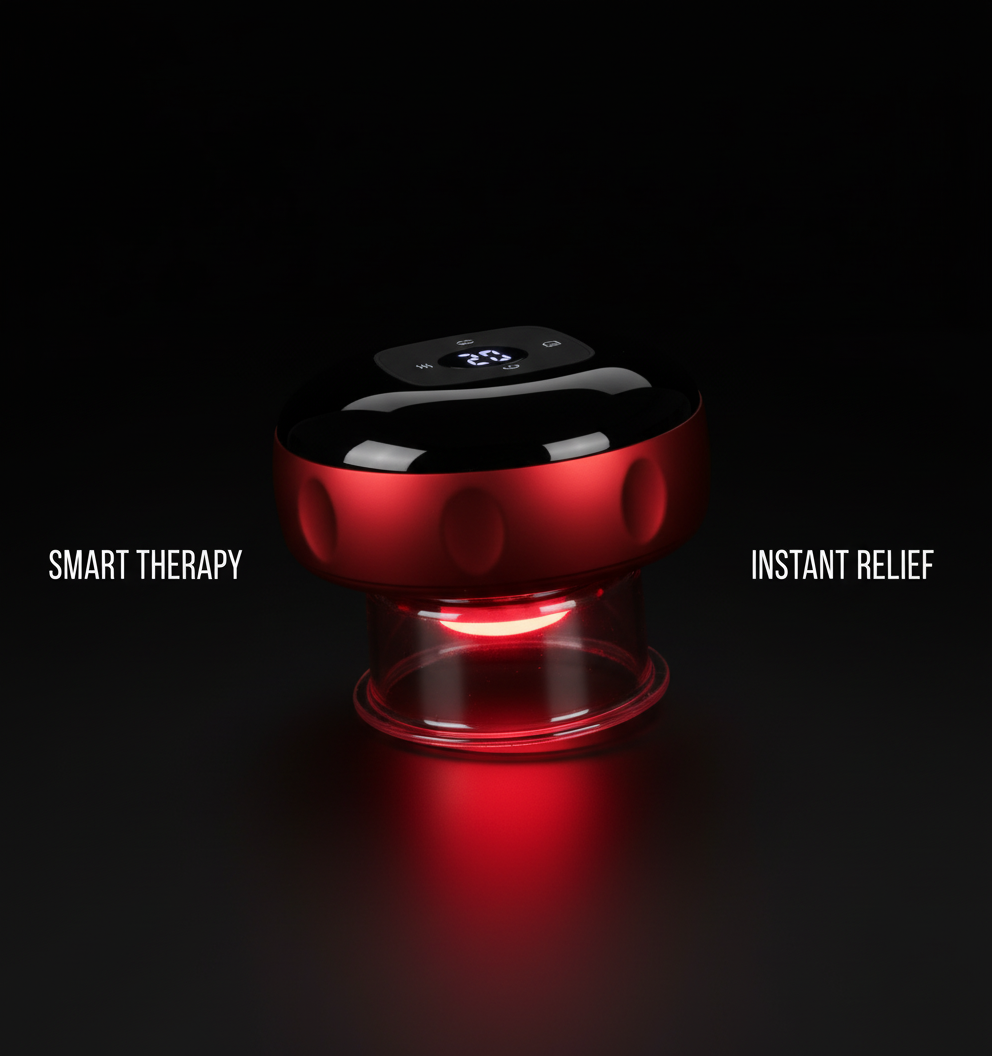 CUPMATIC™ – Slimme 3-in-1 Cupping, Gua Sha & Massage - CUPMATIC