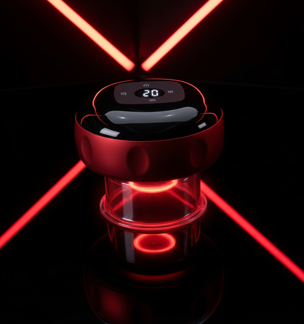 CUPMATIC™ – Slimme 3-in-1 Cupping, Gua Sha & Massage