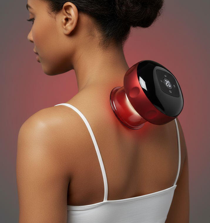 CUPMATIC™ – Slimme 3-in-1 Cupping, Gua Sha & Massage - CUPMATIC