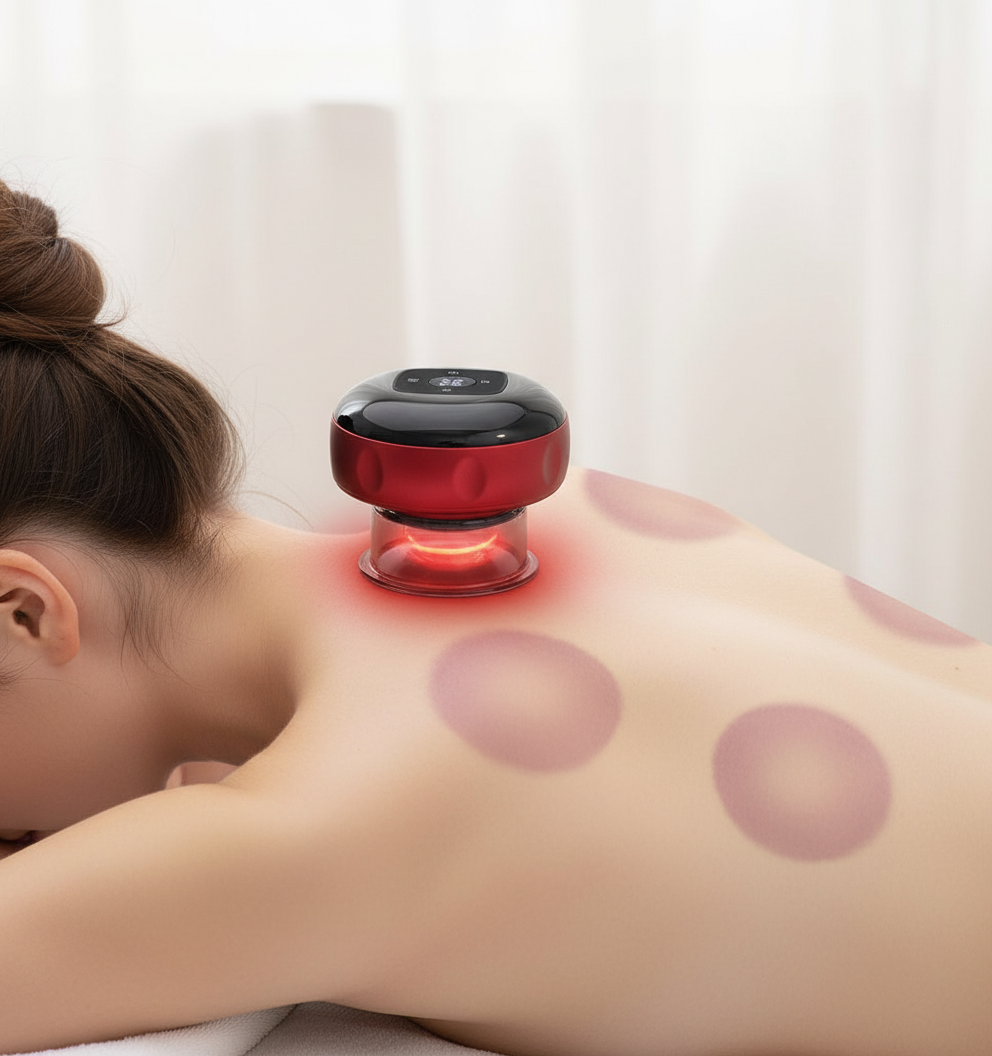 CUPMATIC™ – Slimme 3-in-1 Cupping, Gua Sha & Massage - CUPMATIC