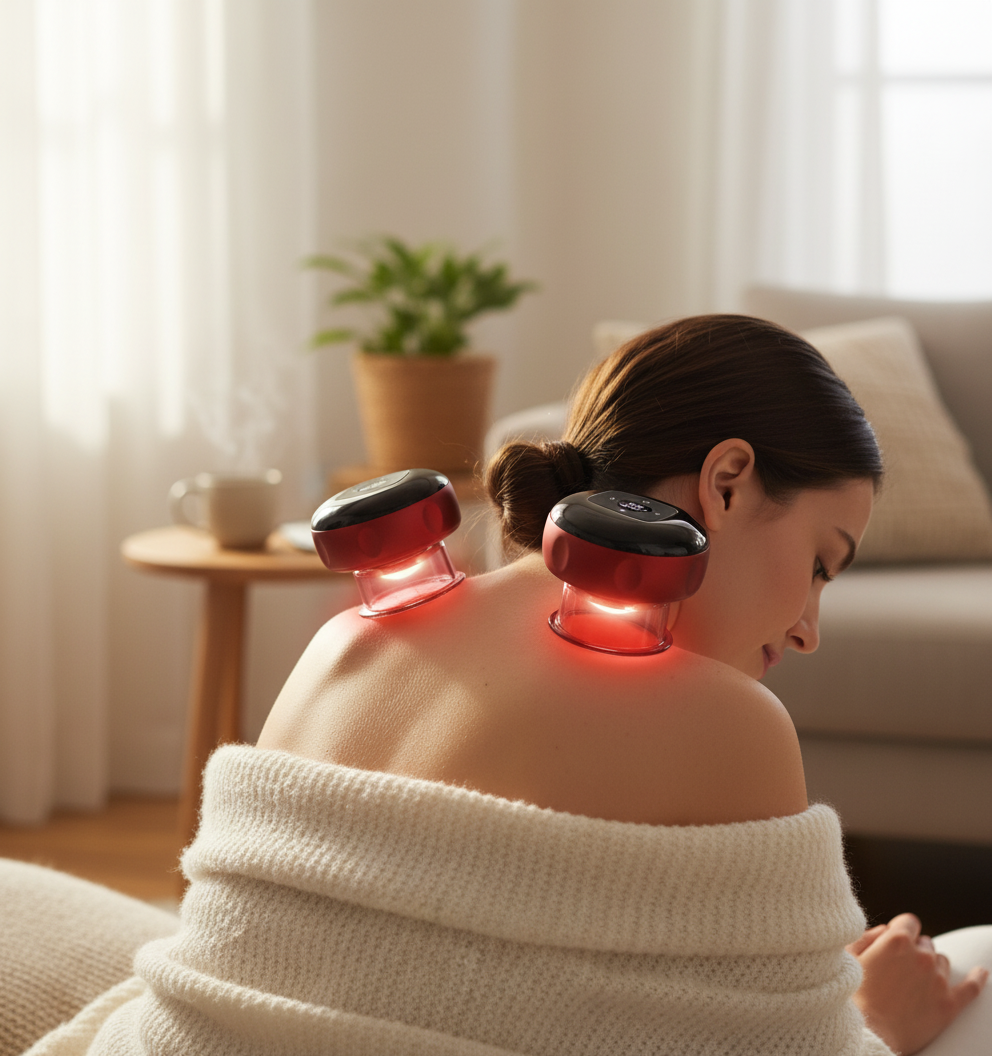 CUPMATIC™ – Slimme 3-in-1 Cupping, Gua Sha & Massage - CUPMATIC