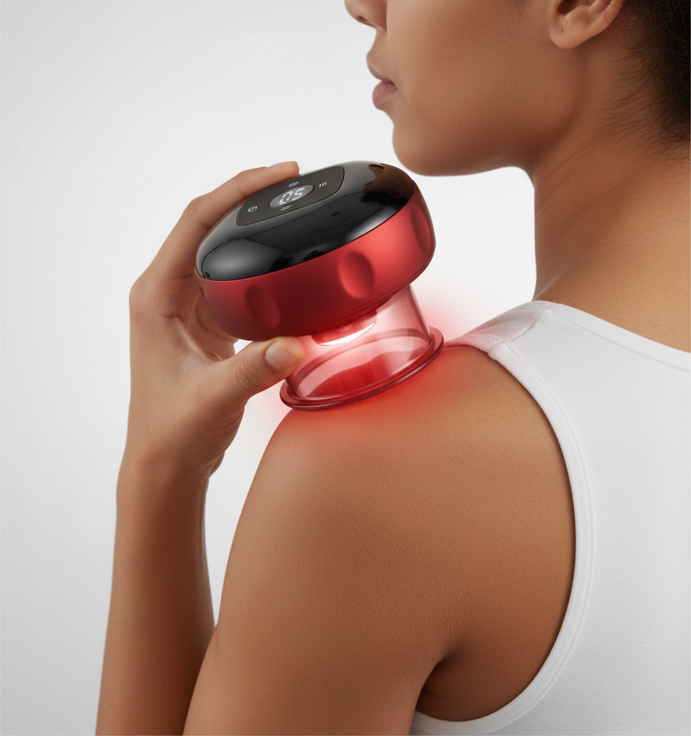 CUPMATIC™ – Slimme 3-in-1 Cupping, Gua Sha & Massage - CUPMATIC