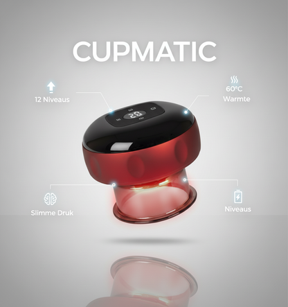 CUPMATIC™ – Slimme 3-in-1 Cupping, Gua Sha & Massage - CUPMATIC